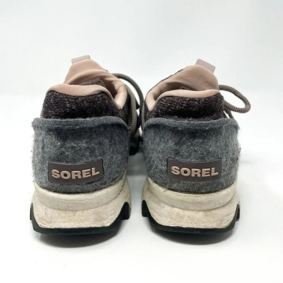 Sorel Kinetic  Lace Gradient Sneaker Runner Purple Sage Sz 7 - Picture 9 of 13